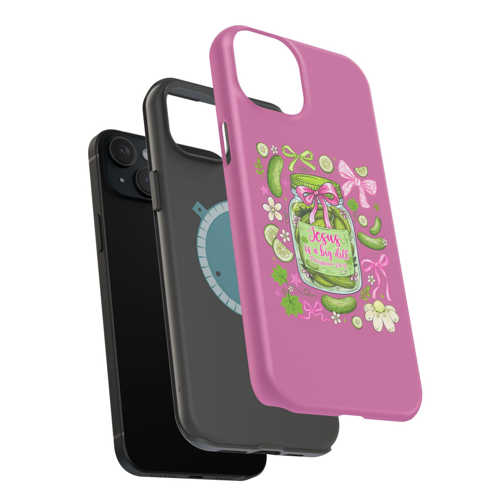 Jesus is a Big Dill Magnetic Impact-Resistant Cases