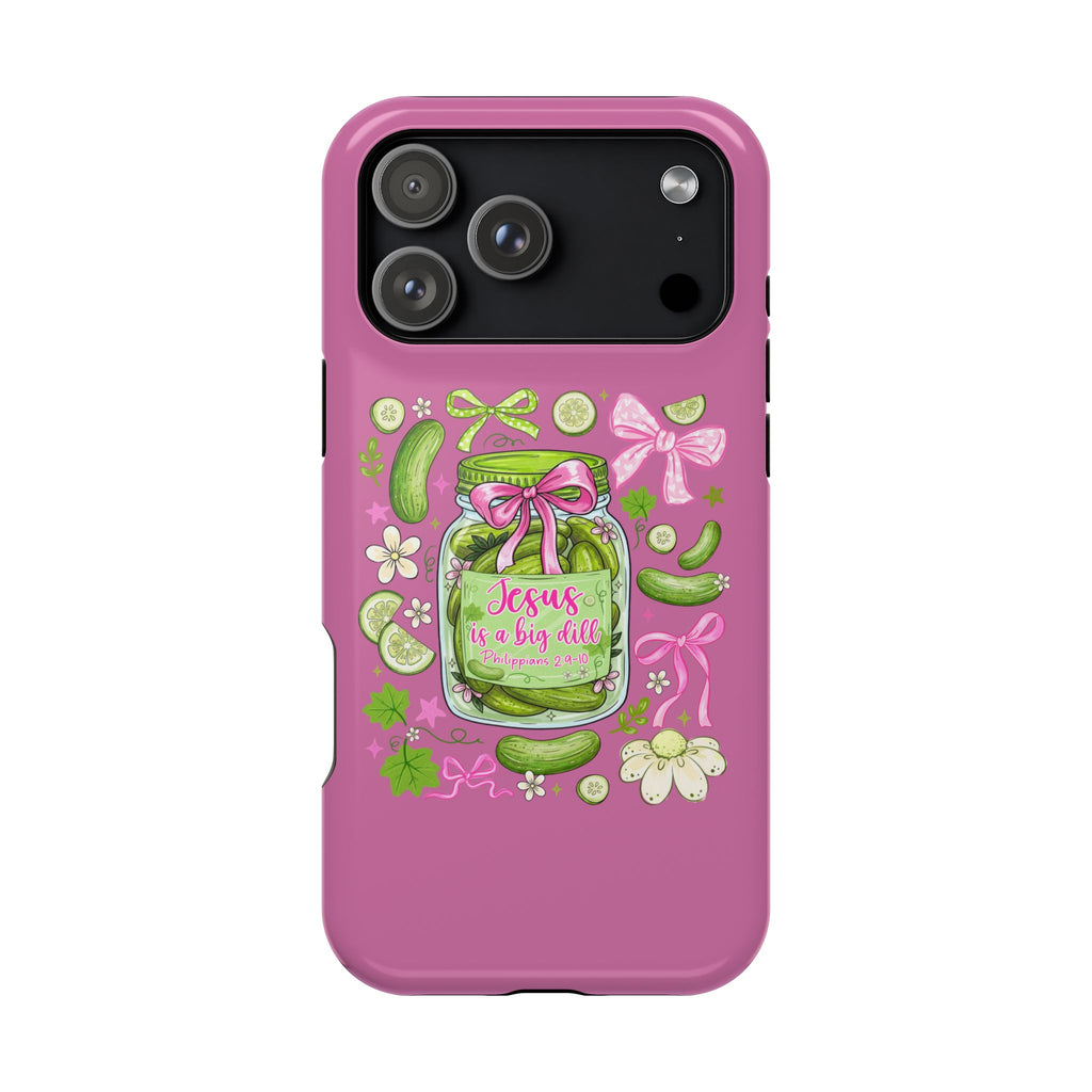 Jesus is a Big Dill Magnetic Impact-Resistant Cases