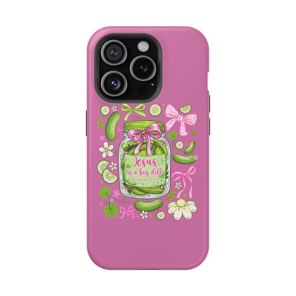 Jesus is a Big Dill Magnetic Impact-Resistant Cases