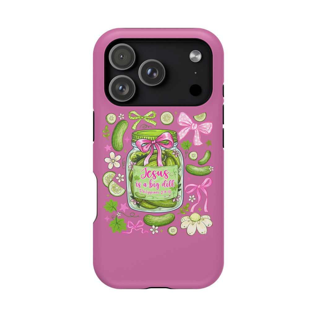 Jesus is a Big Dill Magnetic Impact-Resistant Cases
