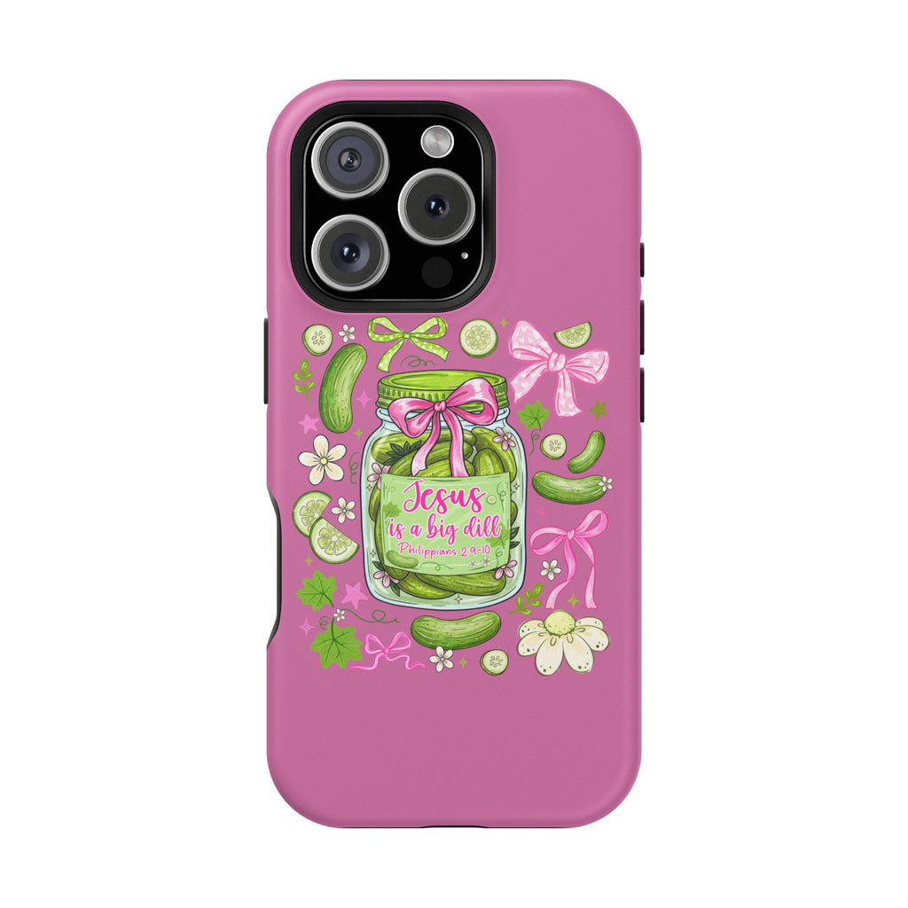 Jesus is a Big Dill Magnetic Impact-Resistant Cases