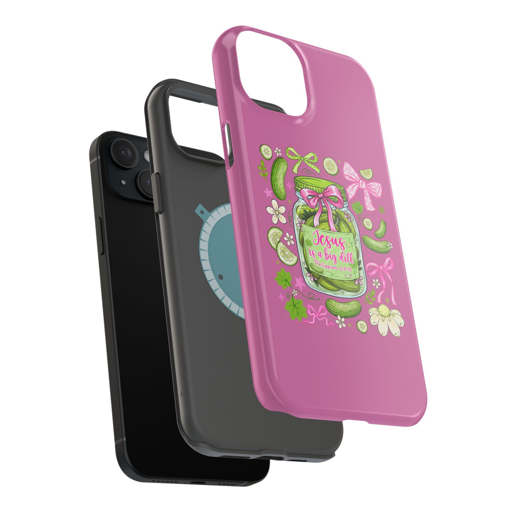 Jesus is a Big Dill Magnetic Impact-Resistant Cases