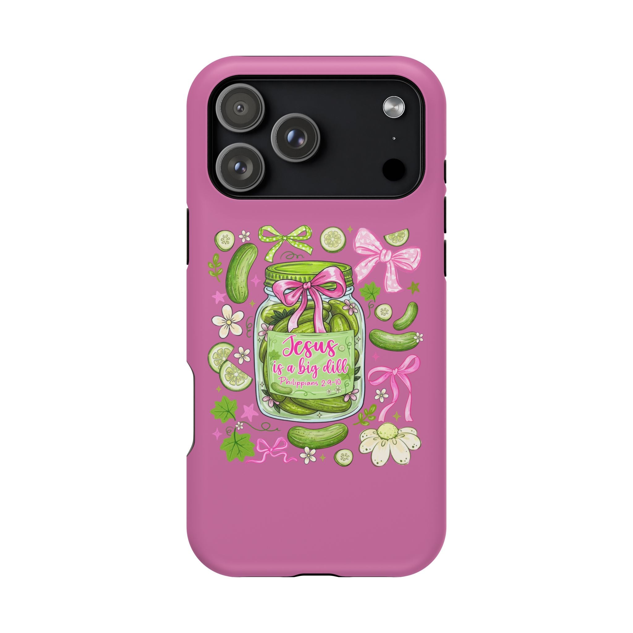 Jesus is a Big Dill Magnetic Impact-Resistant Cases