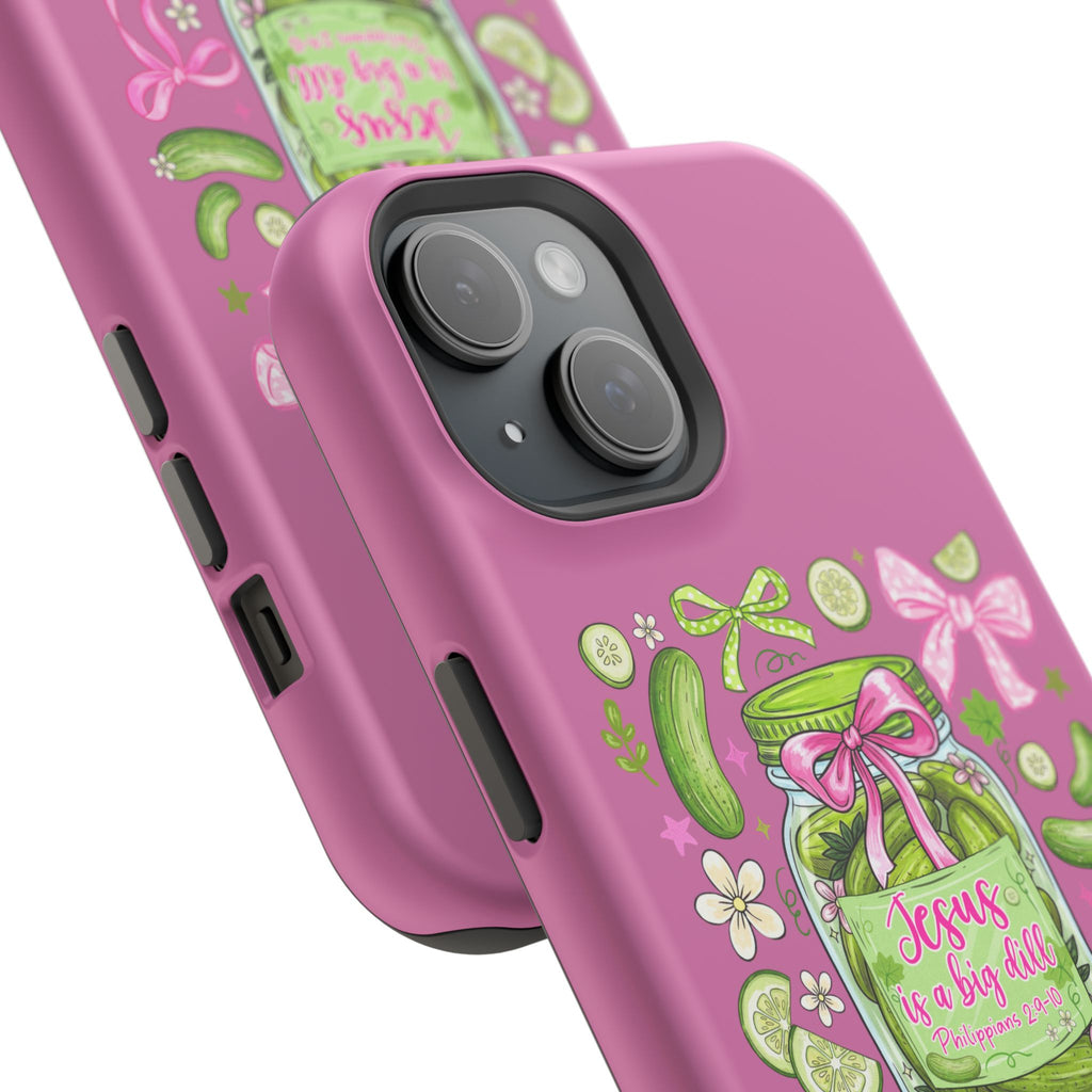 Jesus is a Big Dill Magnetic Impact-Resistant Cases