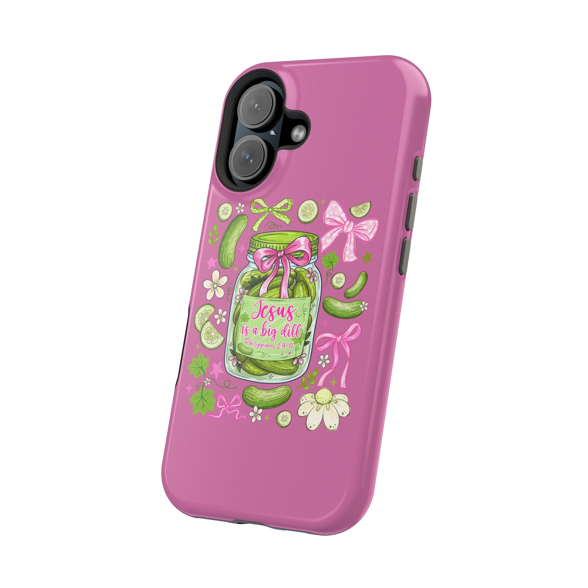 Jesus is a Big Dill Magnetic Impact-Resistant Cases