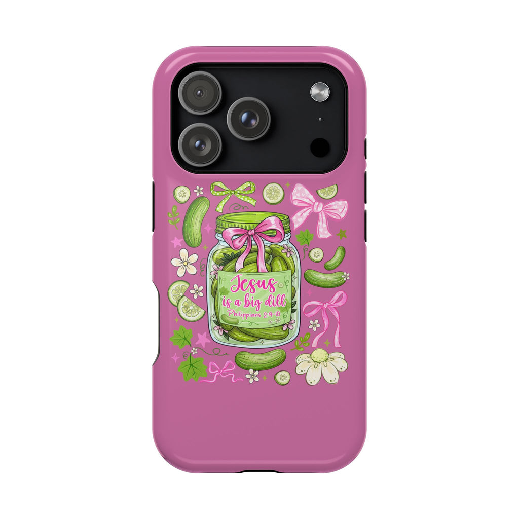 Jesus is a Big Dill Magnetic Impact-Resistant Cases