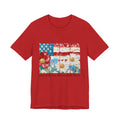Womens Flower Fourth Of July