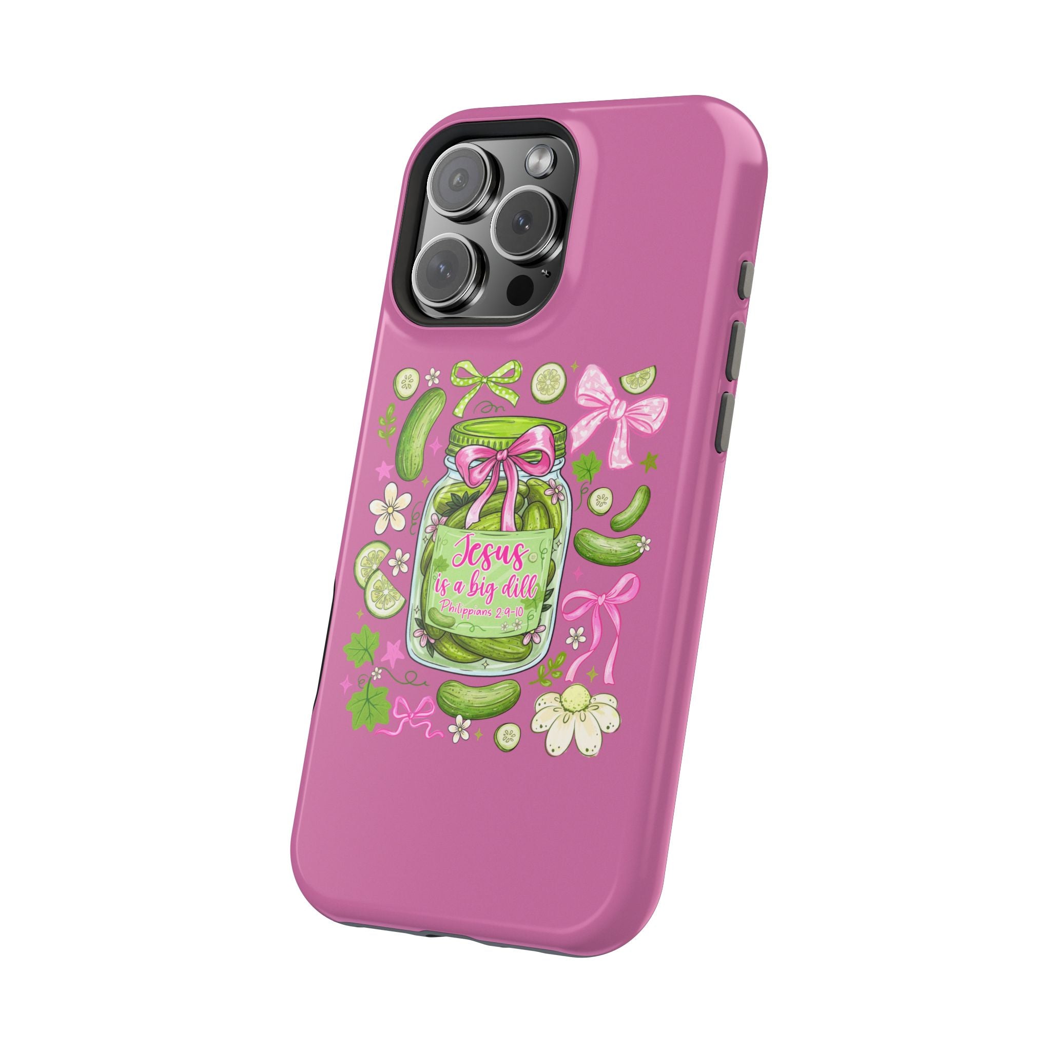 Jesus is a Big Dill Magnetic Impact-Resistant Cases