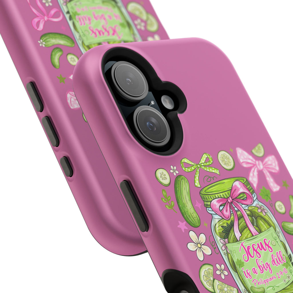 Jesus is a Big Dill Magnetic Impact-Resistant Cases