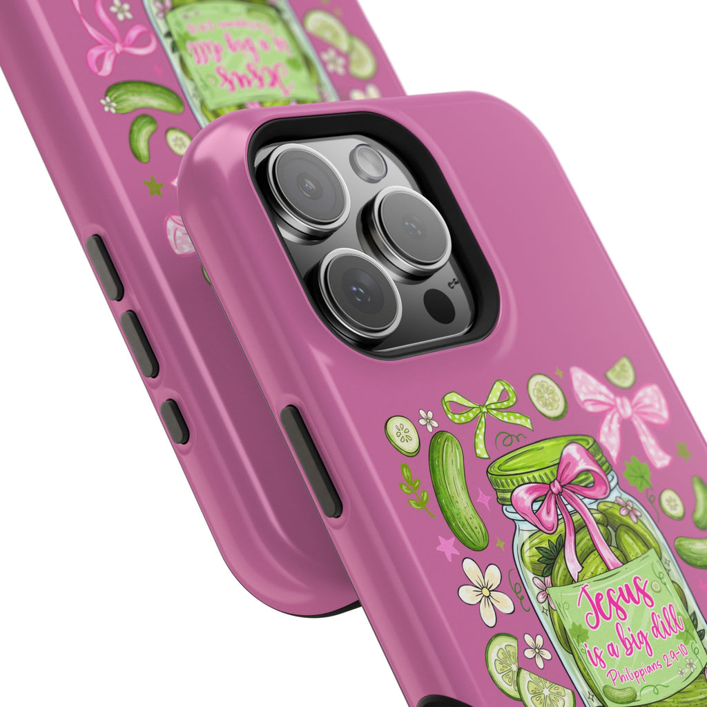 Jesus is a Big Dill Magnetic Impact-Resistant Cases